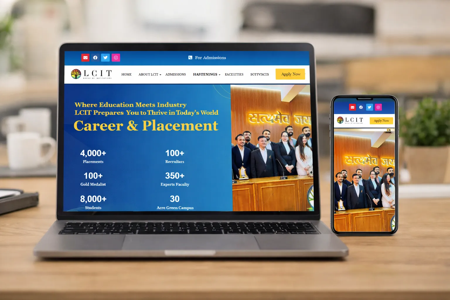WordPress Educational Website
